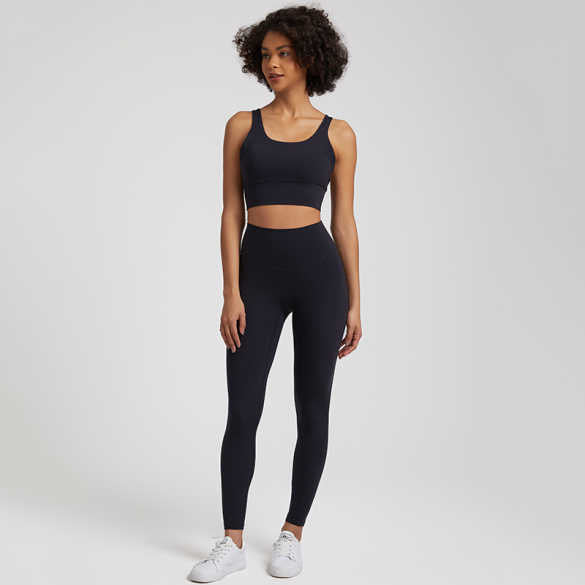 High Waisted Leggings (Black)