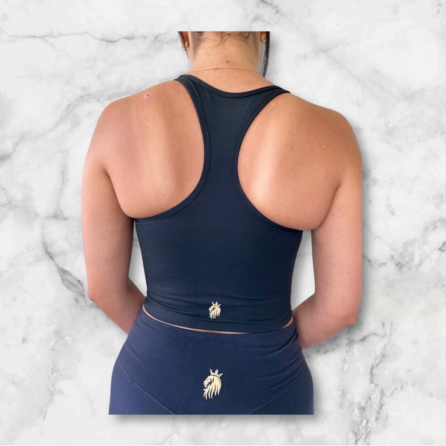 Racerback Tank Top (Black)